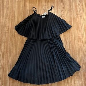 4/$25 CHARMING CHARLIES Little Black Ruffle Wedding Semi Formal Guest Dress